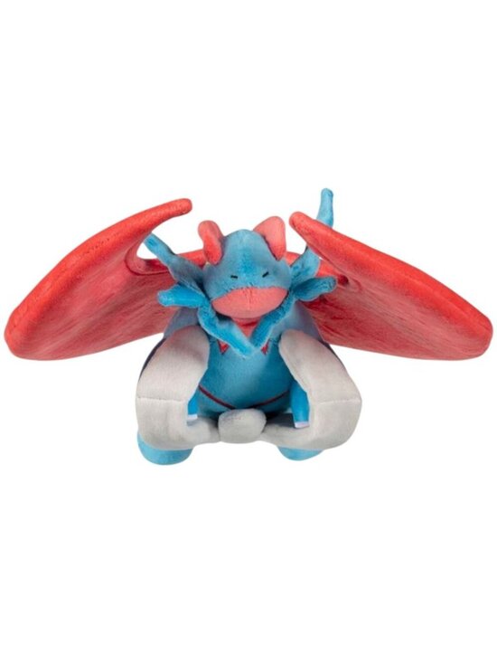 Pokémon Center Other - Pokemon Center Mega Salamence Plush Toy 4+ Blue & Red Collectible "17'Inch
